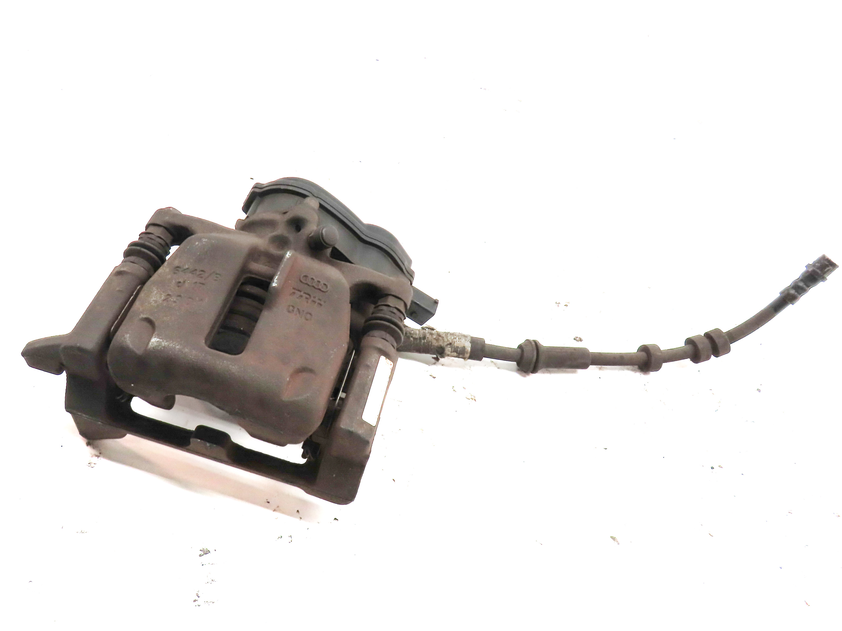 2009-2013 AUDI Q5 (8R) LEFT DRIVER REAR ABS DISC BRAKE CALIPER (12.99" ROTOR) — exact item pictured